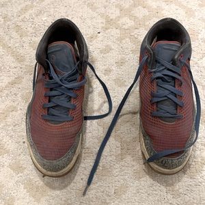 Size 10 Red and Blue Jordan’s